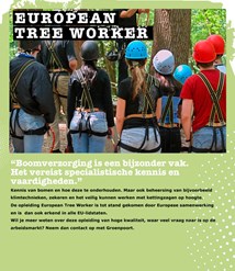 European Tree Worker/Boomverzorging