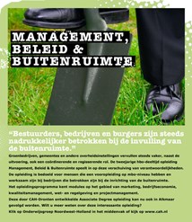 Management, beleid & buitenruimte